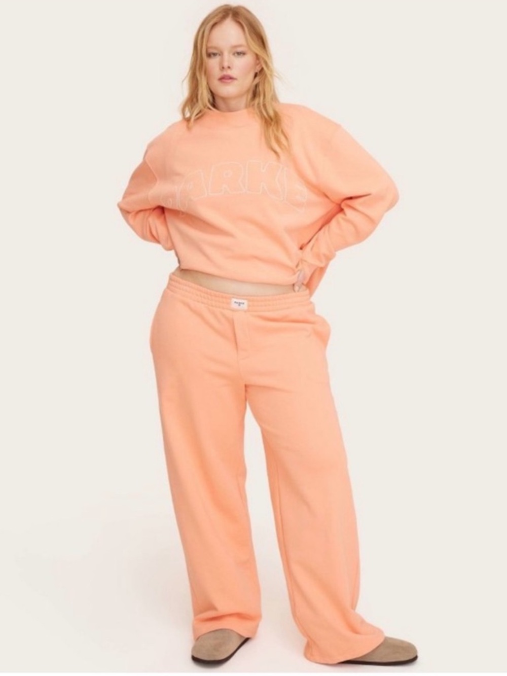 Parke x Target high rise boxer sweatpants